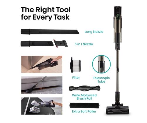 Hisense Hi Move VI, 330 W, harmaa - Johdoton pölynimuri