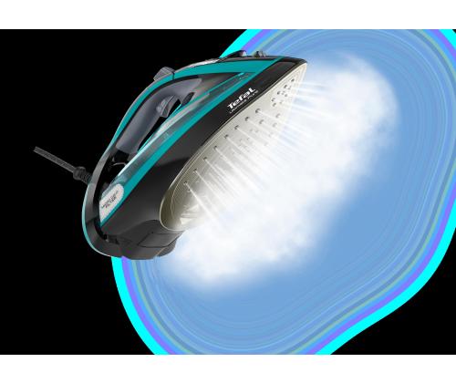 Tefal Ultimate Pure, 3200 W, vihreä/musta - Höyrysilitysrauta