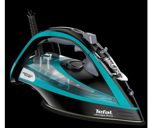 Tefal Ultimate Pure, 3200 W, vihreä/musta - Höyrysilitysrauta