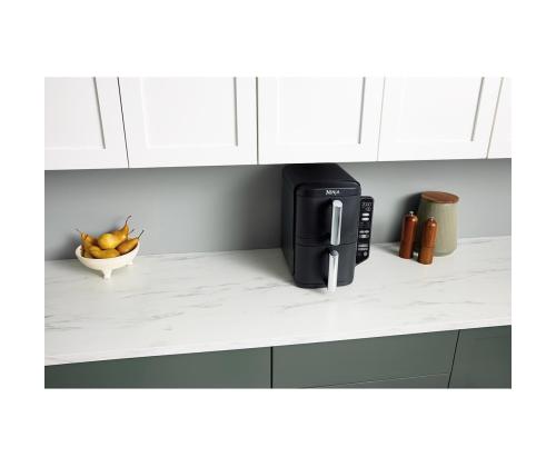 Ninja Double Stack 7,6 L, 2470 W, musta - Kuumailmapannu