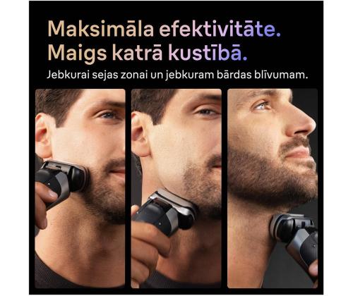 Braun Series 9 Pro+ Wet & Dry, 6-osainen SmartCare-keskus ja PowerCase-matkalaukku, tummanharmaa - Pardel