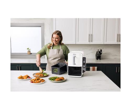 Ninja Double Stack XL 9.5L, 2470 W, valkoinen - Kuumailmapannu