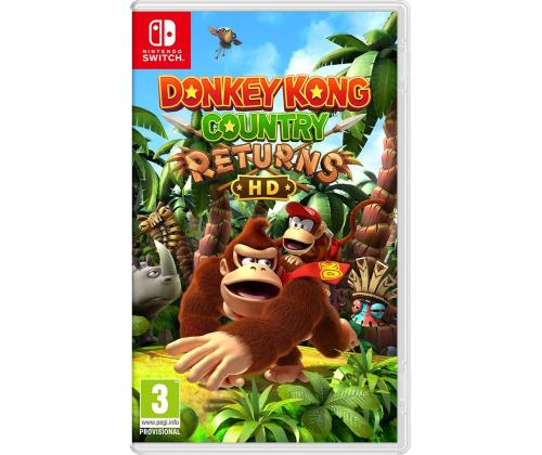 Donkey Kong Country Returns HD, Nintendo Switch - Peli - Peli