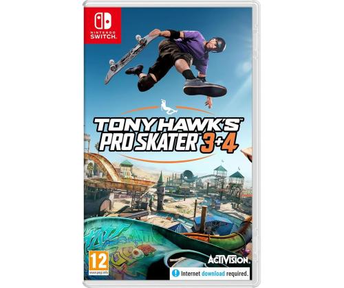 Tony Hawk's Pro Skater 3+4, Nintendo Switch - Peli