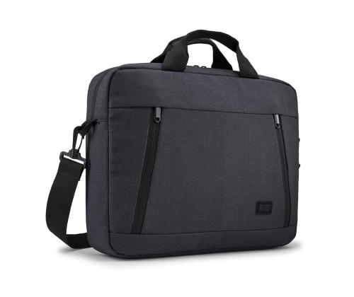 Case Logic Huxton Attaché, 14", musta - Kannettavan tietokoneen laukku