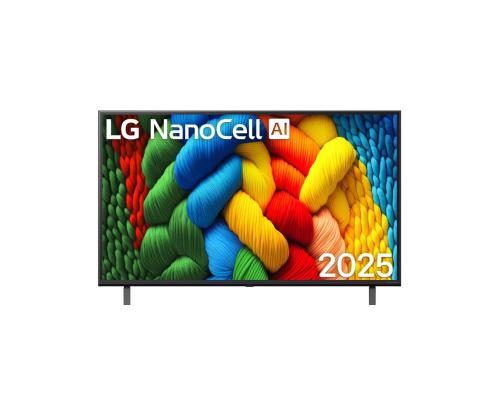LG NANO81 AI, 43'', LED LCD, NanoCell, musta - Televisio