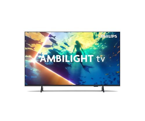Philips PUS8010, 50'', 4K UHD, LED, musta - Televisiot