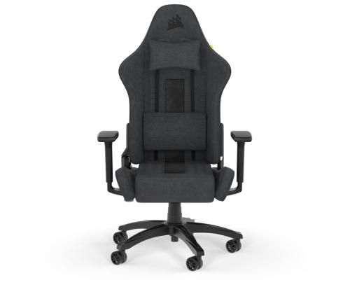 Corsair TC100 Relaxed Fabric, musta/harmaa - Pelituoli