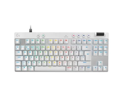 Logitech Pro X TKL Rapid, SWE, valkoinen - Näppäimistö - Näppäimistö