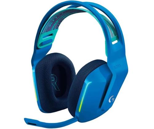 Logitech G733 LIGHTSPEED Wireless RGB, sininen - Langattomat kuulokkeet - Langattomat kuulokkeet