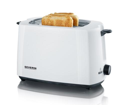 Severin, 700 W, valkoinen - Leivänpaahdin