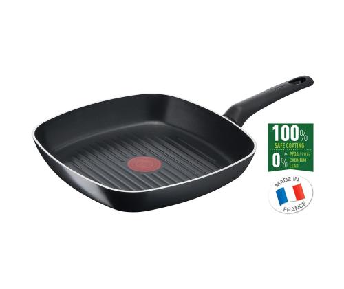 Tefal Simple Cook, 26 x 26 cm, musta - Grillipannu