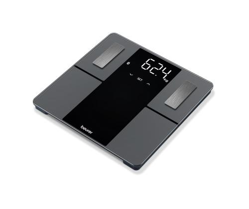 Beurer, Super Black Edition, Bluetooth, musta - Diagnostinen saunavaaka