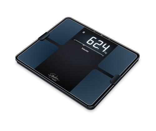 Beurer BF 915 Signature Line, Bluetooth, tummansininen - Diagnostinen saunavaaka