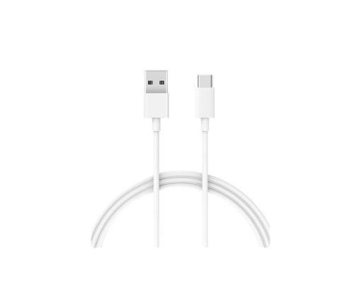 Xiaomi Mi, USB-A - USB-C, 1 m, valkoinen - Kaapeli
