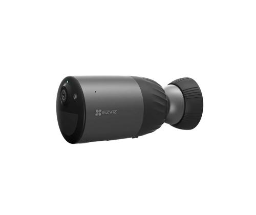 EZVIZ BC1c, 4K, 8 MP, Wi-Fi, tummanharmaa - Verkkokamera, jossa on akku