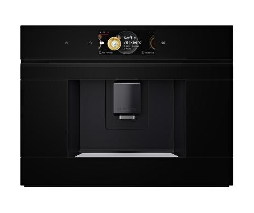 Bosch, sarja 8, musta - Integroitu espressokone