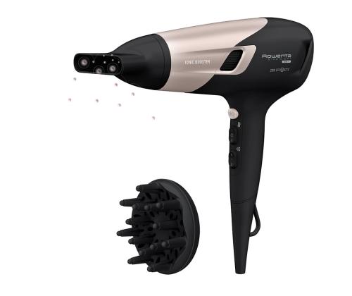 Rowenta Studio Dry Glow, 2100 W, must/roosa - Föön