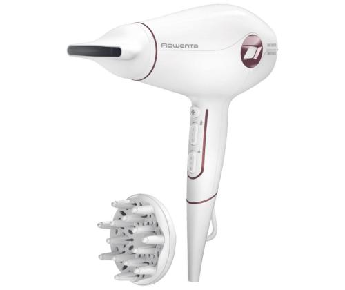 Rowenta Volumizer, 1800 W, valkoinen - Hiustenkuivaaja