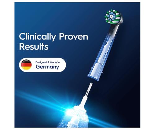 Braun Oral-B Cross Action Pro, 4 kpl, musta - Varaharjat