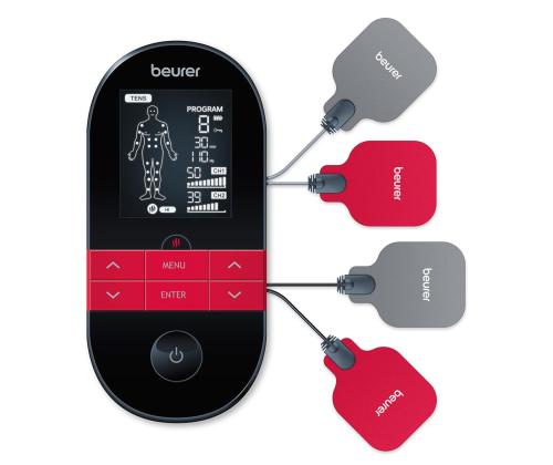 Beurer, soojendusega, must - Digitaalne TENS/EMS-stimulaattori