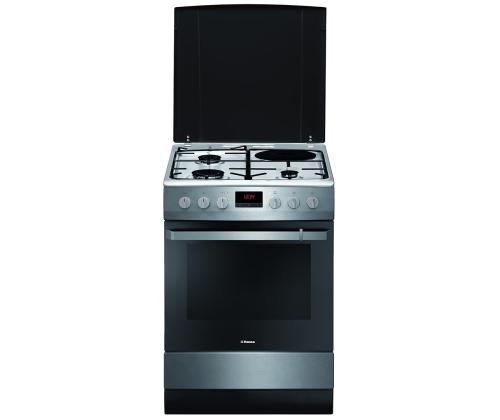 Kaasuliesi sähköuunilla HANSA (60 cm) / 3 kaasu + 1 sähköliesi