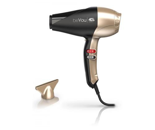 Ga.Ma BeYou 4D Therapy Ultra Ozone Ion, 2400 W, kulta - hiustenkuivain