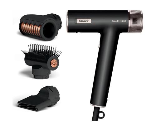 Shark SpeedStyle Pro 3-in-1, 1750 W, musta - Hiustenkuivaaja - hiustenkuivaaja