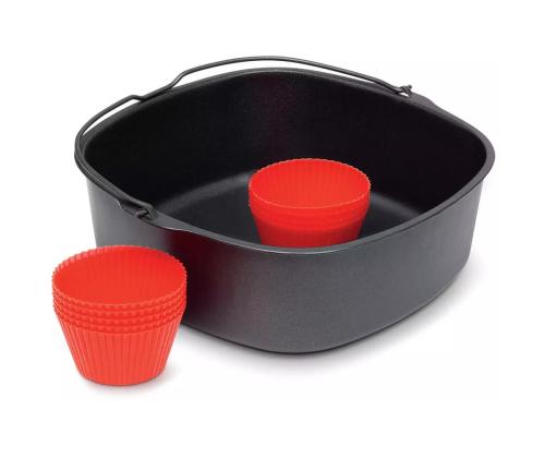 Philips AirFryer XL, lisävaruste - Leivontasarja + 9 muffinivuokia