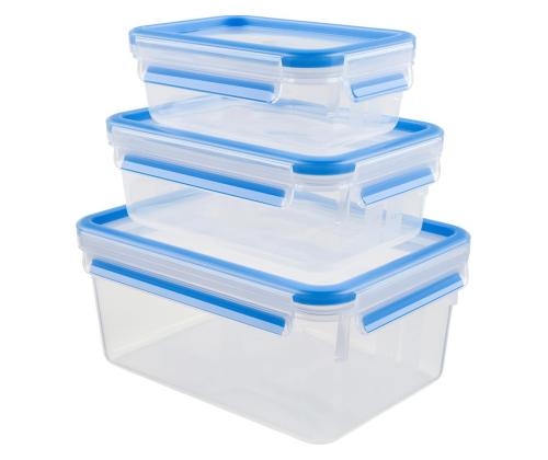 Säilytyslaatikkosarja Tefal Masterseal (2,3 L + 1 L + 0,55 L)