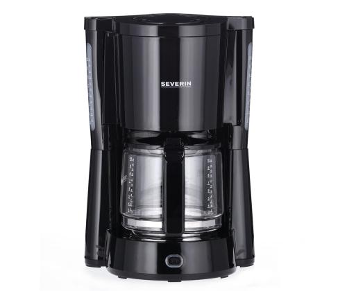 Severin, 1000 W, 10 tassi, must - Filterkohvimasin