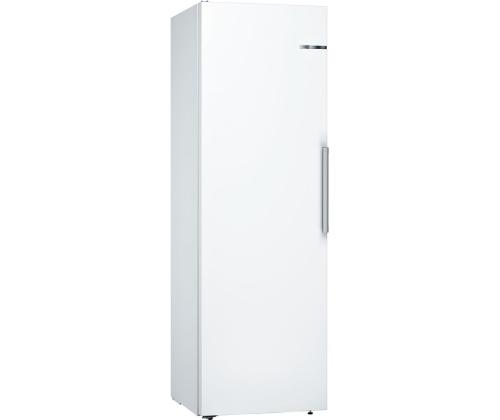 Bosch, sarja 4, 346 L, korkeus 186 cm, valkoinen - Jääkaappikaappi