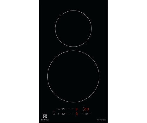 Electrolux, leveys 29 cm, kehyksetön, musta - Integroitu induktioliesi