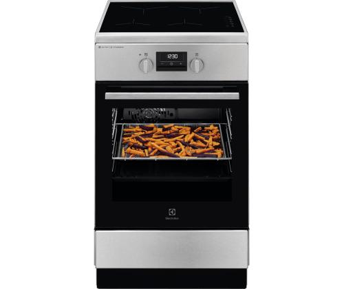 Electrolux 600 Series SteamBake, 58 L, leveys 50 cm, ruostumatonta terästä - Induktioliesi