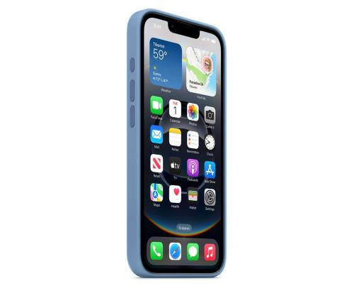 Apple Silikonikotelo iPhone 16e:lle, sininen - Yhteenveto