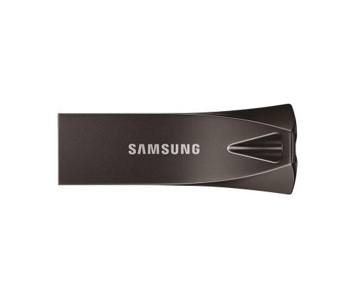 SAMSUNG BAR Plus, USB 3.1, 64 Gt, titaaninharmaa - Muistitikku