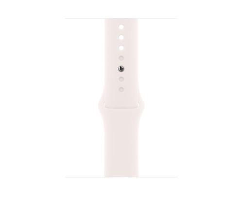 Apple Sport Band, 46 mm, S/M, vaaleanpunainen - Kellohihna