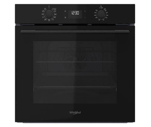 Whirlpool, katalyyttinen puhdistus, 71 L, musta - Integroitu uuni