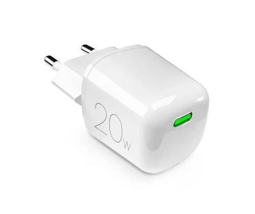 Puro MiniPro, USB-C, 20 W, valkoinen - Virtalähde