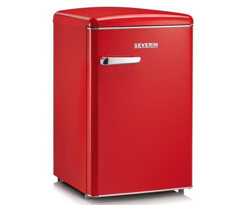 Severin, 108 L, korkeus 90 cm, punainen - Jääkaappi