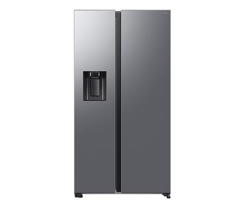 Samsung Bespoke AI, NoFrost, 640 L, korkeus 179 cm, hopea - SBS jääkaappipakastin