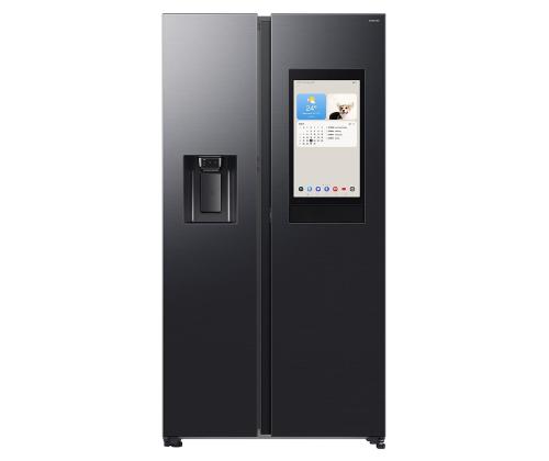 Samsung Bespoke AI Family Hub+, Twin Cooling Plus™, 614 L, korkeus 179 cm, musta - SBS jääkaappipakastimet