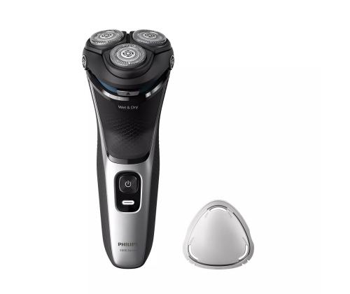Philips Shaver 3000 Series, märkä ja kuiva, must/hõbedane - Pardel