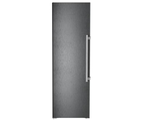 Liebherr, NoFrost, 278 L, korkeus 186 cm, musta - Pakastekaappi