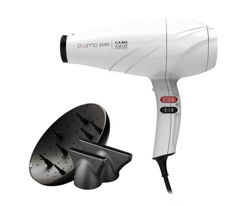 GA.MA, Pluma 5500 Oxy-Active, 2400 W, valkoinen - Hiustenkuivaaja