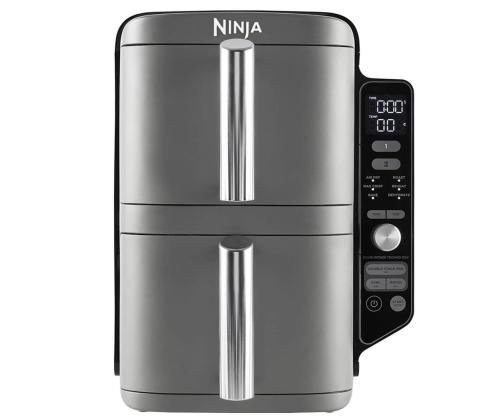 Ninja Double Stack XL 9.5L, 2470 W, harmaa - Kuumailmapannu