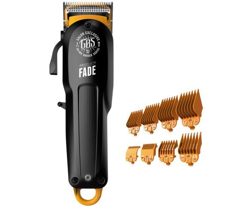 GA.MA Absolute Fade, 0,8-25 mm, musta keltainen - Hiustenleikkuukone