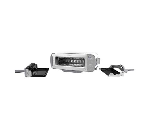 Ninja Foodi 3-in-1, 2400 W, valkoinen - leivänpaahdin, grilli ja paninipuristin