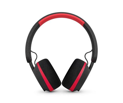 Philips TAA6219, musta/punainen - Langattomat kuulokkeet