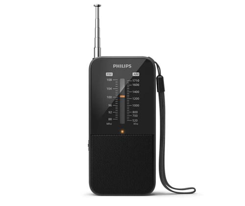 Philips TAR1509, musta - Kannettava radio